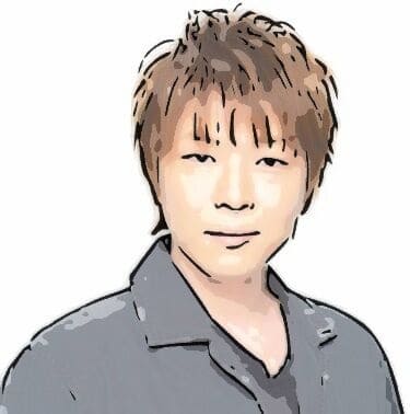 「櫻井真人（さくらいまこと）の表名義である福島潤」の顔イラスト