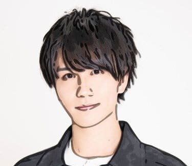 「稲葉ハジメの表名義である小笠原仁」の顔イラスト