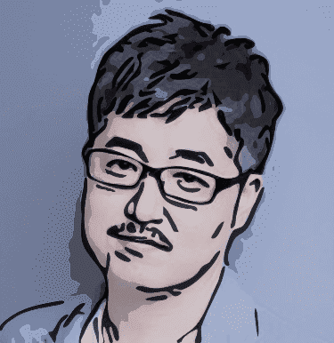 「いちごみるくの表名義である白石稔」の顔イラスト